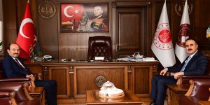 Rektör Çakmak'tan Cumhuriyet Başsavcısı Tuncel'e hayırlı olsun ziyareti