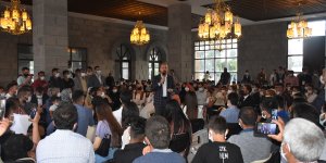 Dünya Etnospor Konfederasyonu Başkanı Bilal Erdoğan, 'Kars Gençlik Buluşması'nda konuştu: