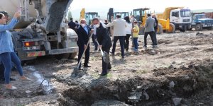 Otobüs terminalinin ilk temeli atıldı
