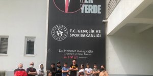 Sporcular orman yangınlarına dikkat çekti
