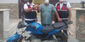 Elazığ'da motosiklet çaldığı öne sürülen şüpheli yakalandı