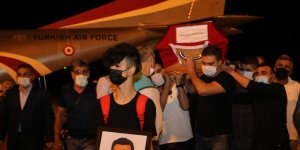 Pilot Serkan Mirzaoğlu’nun cenazesi memleketi Elazığ’a getirildi
