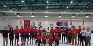 Taşkesenligil ve Almaz’dan Short Track Milli Takımına ziyaret
