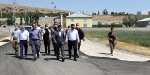 Van Büyükşehir Belediyesi Genel Sekreteri Çelikel, Erciş'teki çalışmaları denetledi