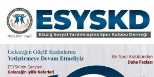 Elazığ SYSK'dan 10. yıl dergisi
