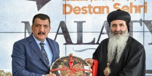 Metropolit Ğriğoriyos Melki Ürek'ten Başkan Gürkan'a Taşhoran Kilisesi teşekkürü