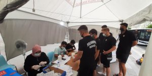 Solhanspor oyuncuları aşı olup duyarlılık çağrısında bulundu
