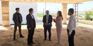 Saray ilçesine yapılacak 'Modern Halk Kütüphanesi' için çalışmalara başlandı