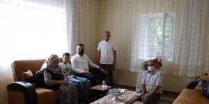 Kaymakam Çelik hane ziyaretlerine devam ediyor
