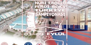 Türkiye Ferdi Boks Şampiyonası Elazığ'da
