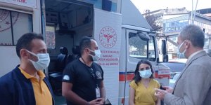 Başhekim hoparlörden halkı aşıya davet etti