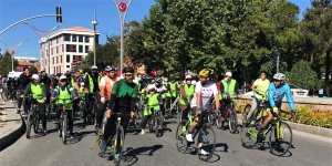 Erzincan'da 'Avrupa Spor Haftası' etkinlikleri kapsamında bisiklet turu düzenlendi