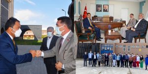 Milletvekili Çelebi'den, Patnos Kaymakamı Cankatar'a ziyaret