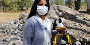 Ağrılı lise öğrencilerinin geliştirdiği arama kurtarma robotu TEKNOFEST finaline kaldı