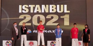 Vanlı karateci dünya birincisi oldu