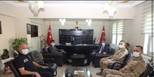 Vali Çağatay'dan Kaymakam Cankaloğlu'na ziyaret