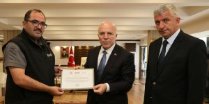 Bakan Soylu'dan Büyükşehir'e teşekkür belgesi