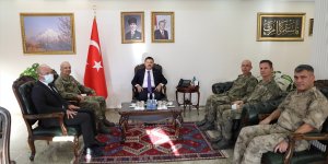 3. Ordu Komutanı Korgeneral Türkgenci, Iğdır Valiliğini ziyaret etti
