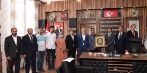 AK Parti Yerel Yönetimler Başkan Yardımcısı Yaman'dan Başkan Pekbay'a ziyaret