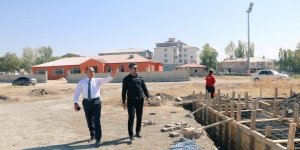 İl Müdürü Çalgan, Tutak ve Patnos’ta ki spor yatırımlarını inceledi