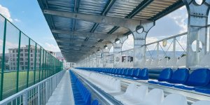 Karakoçan’da yapımı devam eden spor tesislerinde sona gelindi