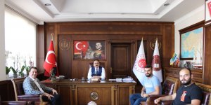 İHA Bölge Müdürü Türkez’den Başsavcı Tuncel’e ziyaret