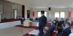 Korkut Kaymakamı Ocak'tan, Belediye Başkanı Pekbay'a ziyaret