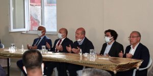 İçişleri Bakanı Soylu taziye ziyareti için Ağrı’da