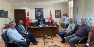 Doğanşehir Kaymakamı Mehmet Kılıç'a ziyaret