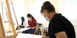 Güzel Sanatlar Fakültesi 2021-2022 eğitim-öğretim yılı özel yetenek sınavı yapıldı