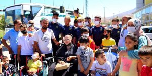 Özel çocuklar, Yeni Malatyasporlu futbolcular ile eğlenceli anlar yaşadılar