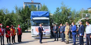Ardahan'dan sel afetine maruz kalan Batı Karadeniz'e yardım malzemesi gönderildi