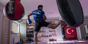 Milli kick boksçu Vedat Ağyürek'in hedefi dünya kupası şampiyonluğu: