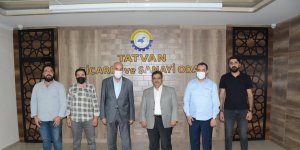 İHA heyetinden TATSO'ya ziyaret