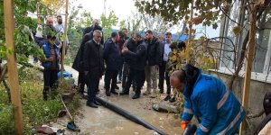 Van'daki su baskınlarına anında müdahale