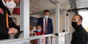 Deprem simülasyon tırı Hakkari'de