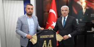 Taraftarlardan Başkan Güder'e ziyaret