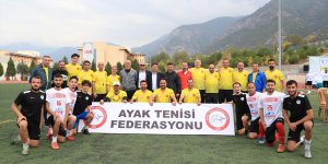 Ayak Tenisi Türkiye Şampiyonası'nı Bingöl Solhanspor kazandı