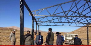 Bingöl'de 9 adet hayvan gölgeliğinin yapımı tamamlandı