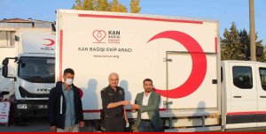 Güvenlik güçlerinden kan bağışı