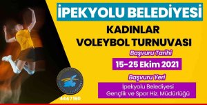 İpekyolu Belediyesinden kadınlar için voleybol turnuvası