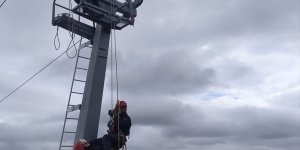 JAK timleri Ardahan'da tatbikatlarla kışa hazırlanıyor