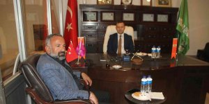Kaymakam Demirer'den Sanayi Odası Başkanı Yoldaş'a ziyaret