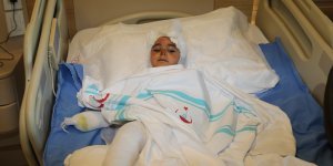 Erzurum'da ekmek tandırına düşen küçük Eylül yaralandı