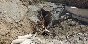 Erzurum Uzundere Barajı'nda çalışmalar aralıksız devam ediyor