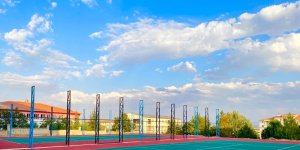 Elazığ'da tenis kortu inşa çalışmaları devam ediyor