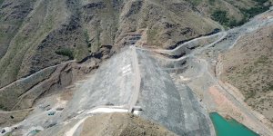 Erzincan Turnaçayırı Barajı su tutmaya başladı