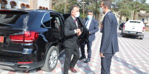 Bitlis Valisi Çağatay, Kaymakam Demir'i ziyaret etti