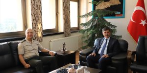 3. Ordu Komutanı Korgeneral Türkgenci, Erzincan Belediye Başkanı Aksun'u ziyaret etti