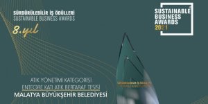 Malatya Büyükşehir entegre katı atık bertaraf tesisine ödül